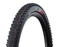 Schwalbe Racing Ralph 29 Zoll Mountainbike Reifen, schwarz, mit ausgeprägtem Profil und roten Streifen.
