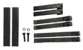 Zefal Montagematerial für Mudguards passend NoMud RM29 RS75 schwarz