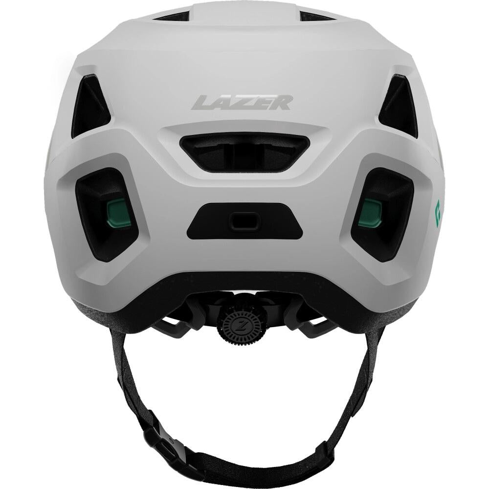 LAZER Finch KinetiCore MTB Helm matte white mint Unisize (50-56) - sicher & gut belüftet