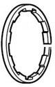 SHIMANO Distanzring CS-M970 - 2,, 56 mm