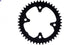 Campagnolo KETTENBLATT CAMPA EKAR 44 Z INKL. SCHRAUBEN