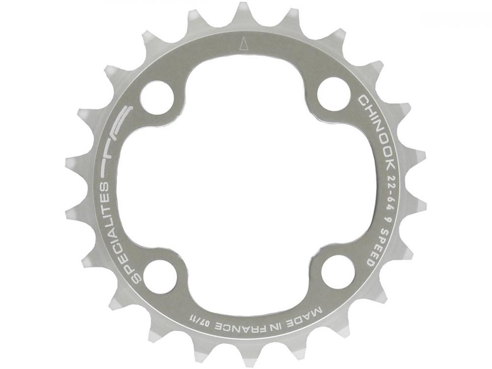 TA Kettenblatt Chinook 24Z silber Ø64 innen