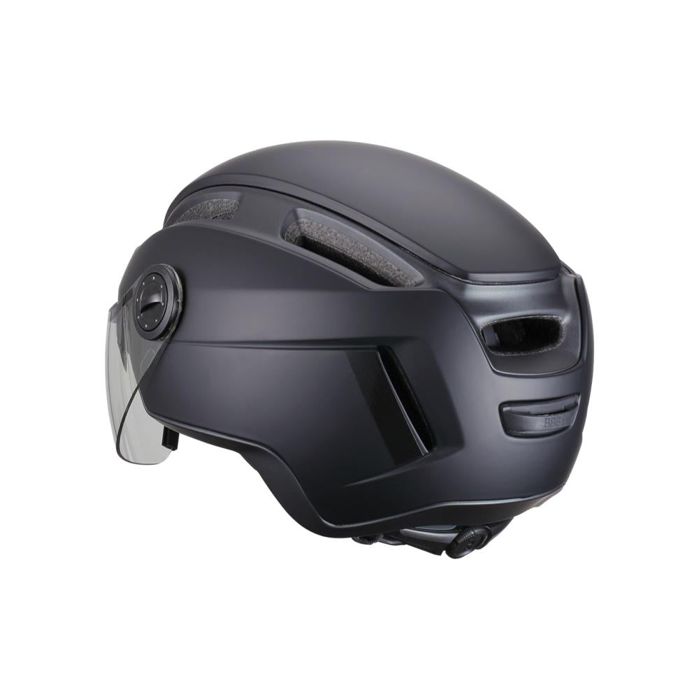BBB Cycling Indra Face Shield Helm M matt schwarz - sicherer E-Bike- und Fahrradhelm
