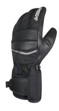 CHIBA Olympic II - wasserdichte Winter-Radhandschuhe mit Primaloft, Touchfinger, Größe 7,5, schwarz