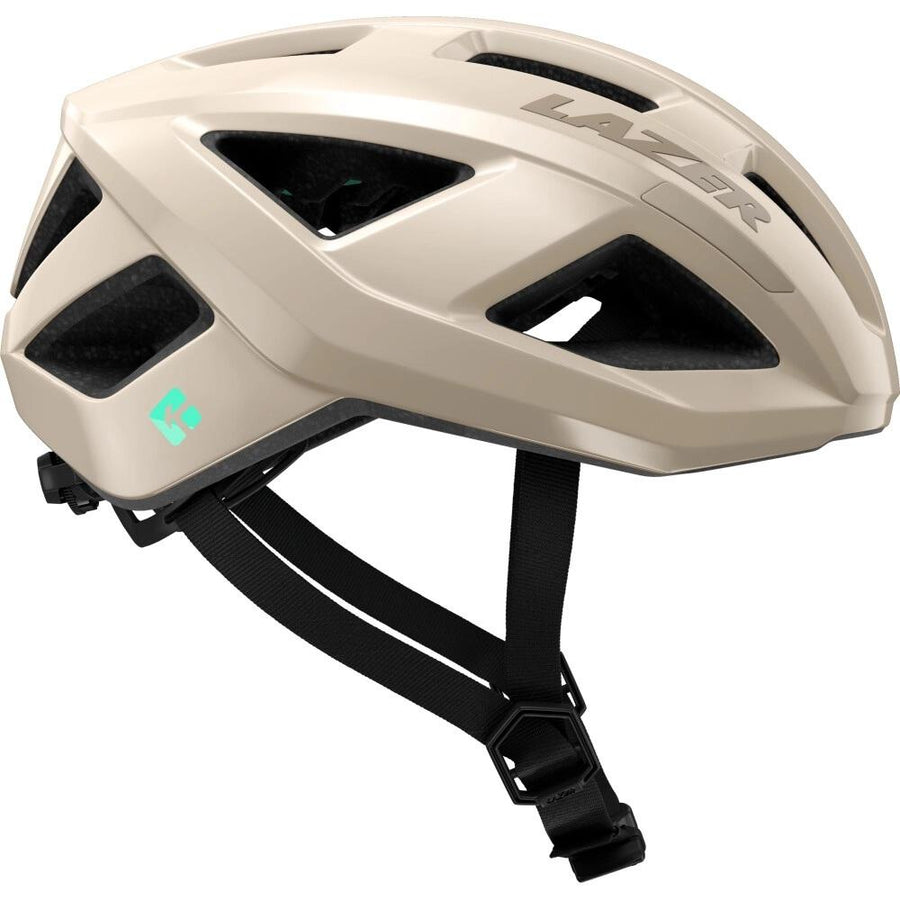 LAZER Helm Tonic KinetiCore Road Latte M (55-59 cm) - leichter, sicherer Rennradhelm