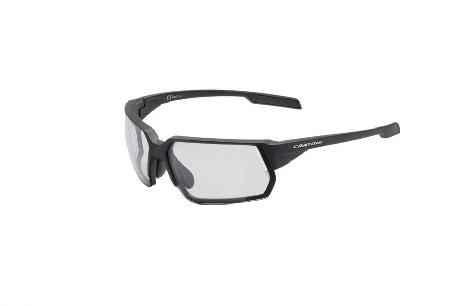 Cratoni Sonnenbrille C-Lite NXT photochr coffee matt, Glas klar, plasma verspieg