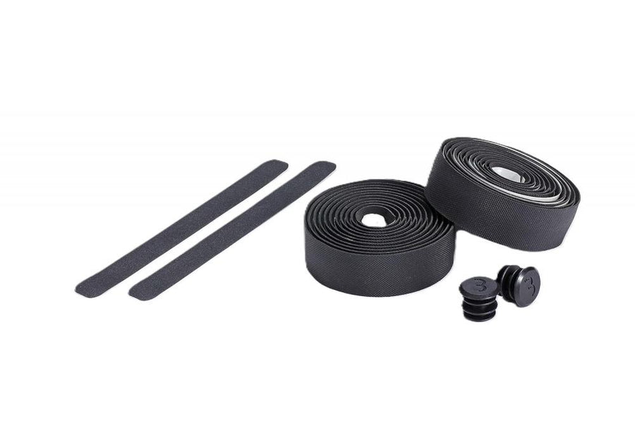 BBB Cycling BBB Lenkerband FlexRibbon Gel 200 schwarz - komfortables, vibrationsdämpfendes Lenkerband