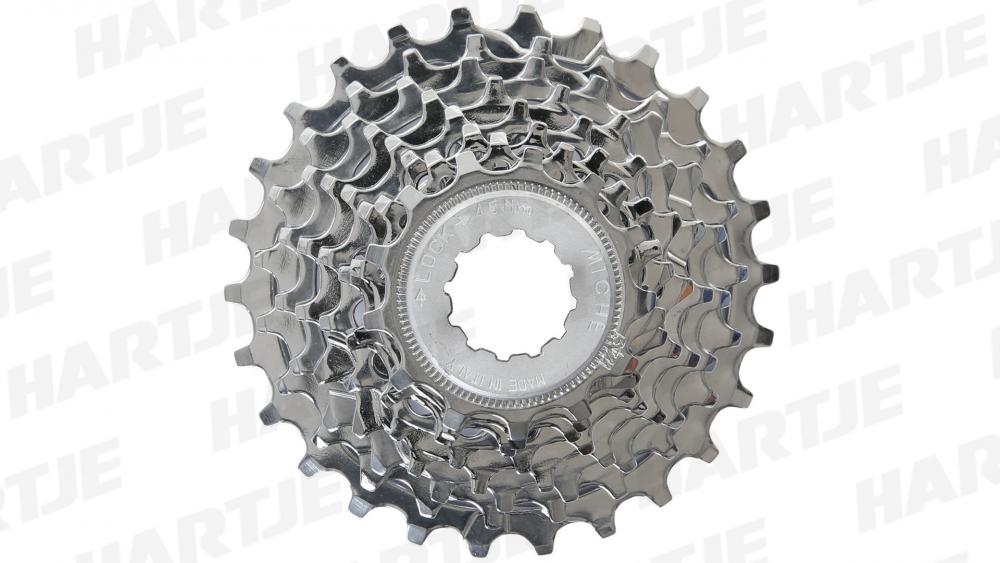 Miche Primato 8-fach Fahrrad Kassette 13-26Z für Campagnolo, glänzend silber