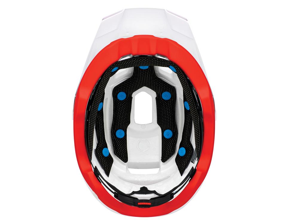 100% Altis helmet L/XL white - sicherer, gut belüfteter Trail-Helm mit Smartshock