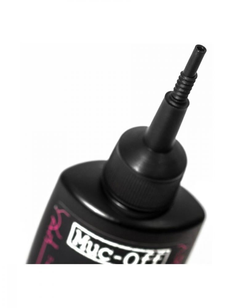 Muc-Off C3 Wet Ceramic Lube 120ml, Keramik-Kettenöl nass, pink, ideal für nasse Bedingungen, extrem langlebig, mit Pipettensystem