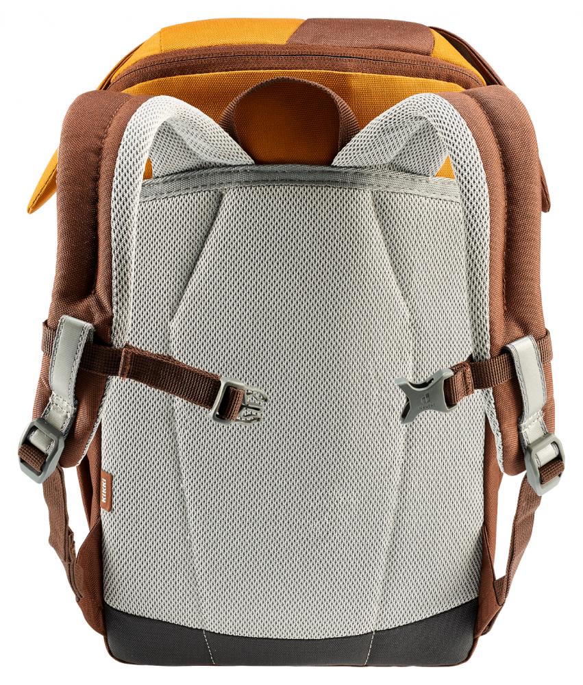 Deuter Kikki Kinderrucksack 8 Liter maple-umbra - Nachhaltig aus recyceltem PET (340 g)