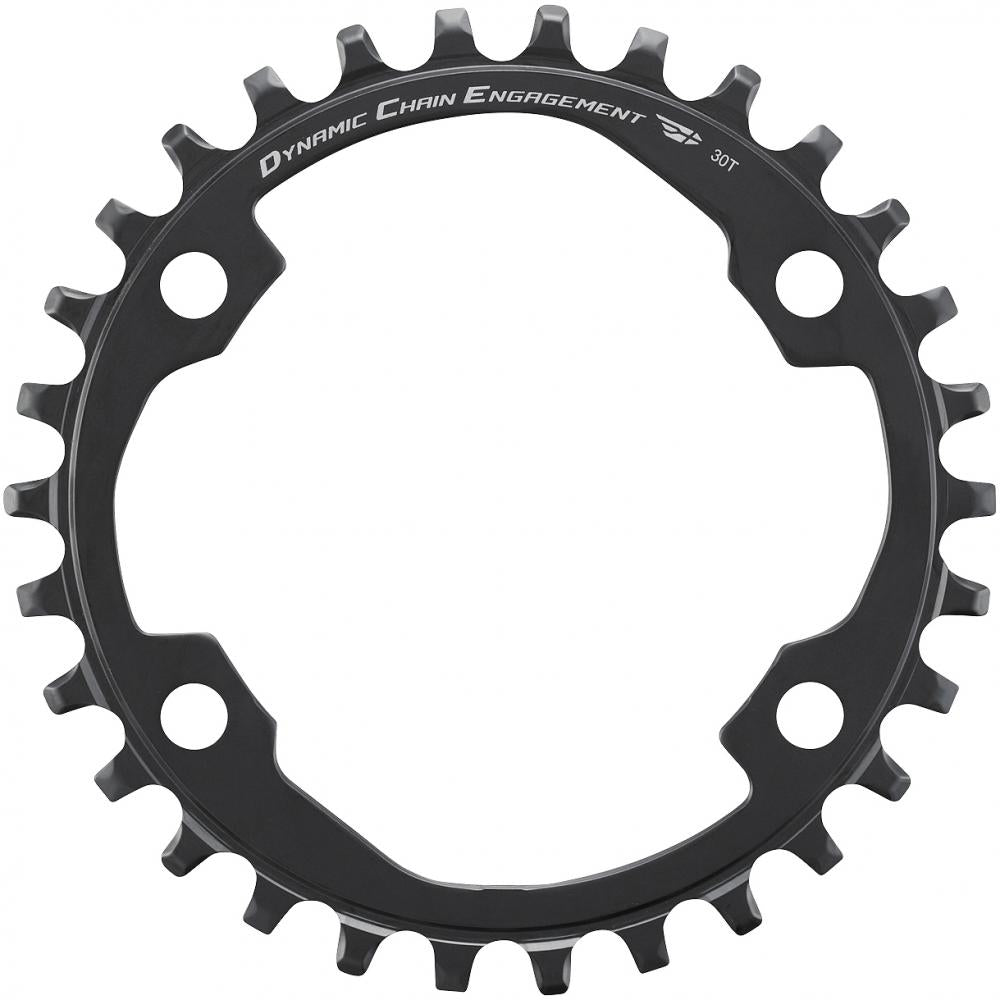 SHIMANO CUES FC-U6000-1 Kettenblatt 30Z, schwarzes langlebiges Antriebsritzel für präzise Schaltperformance.