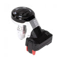 RockShox Pike Charger3.1 Flight Attendant Gabel Kontroll Modul, schwarz-silber, mit LOCK, PEDAL, OPEN und Logo.