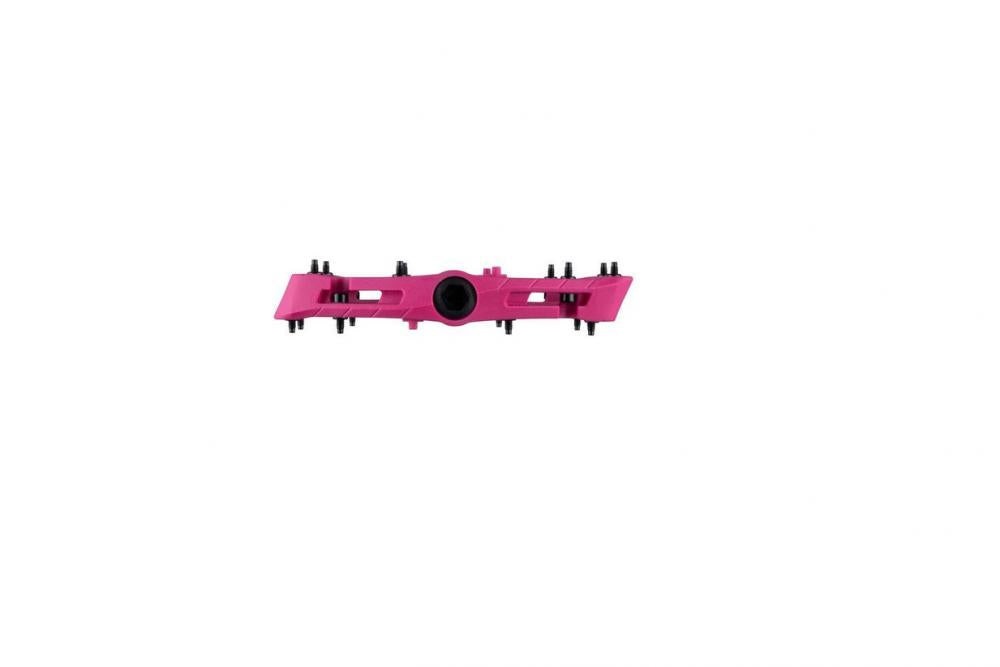 Race Face Chester Large Plattform-Pedal, magenta lila - griffiges MTB-Pedal mit aktueller Technik
