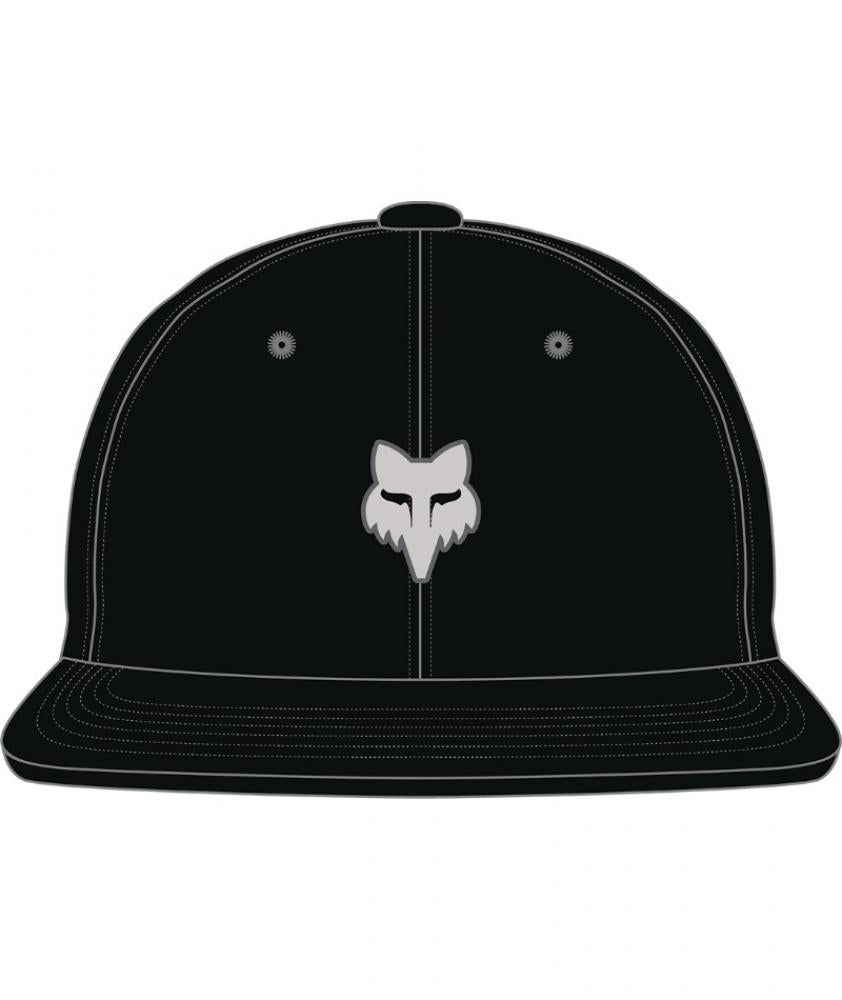 FOX Alfresco Adjustable Cap One Size - Schwarz, Baumwolle