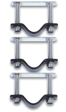Basil Crate Mounting Set, Edelstahl, für Körbe & Kisten, einfache Montage Gepäckträger/Lenker, rostfrei, 3-teilig, robust & langlebig