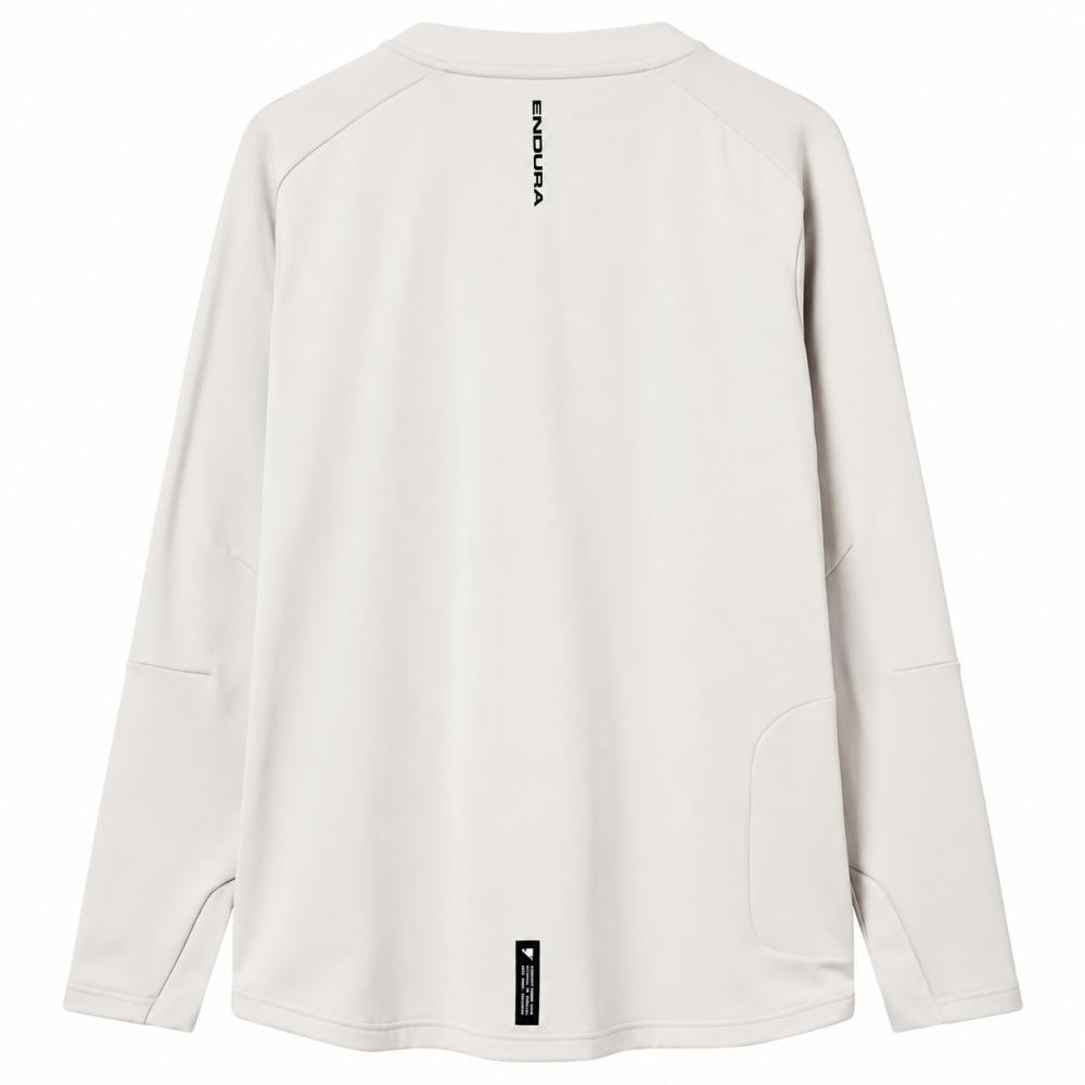 Endura Herren AllTrack Roam Fleece Midlayer Stone Grau Größe XL