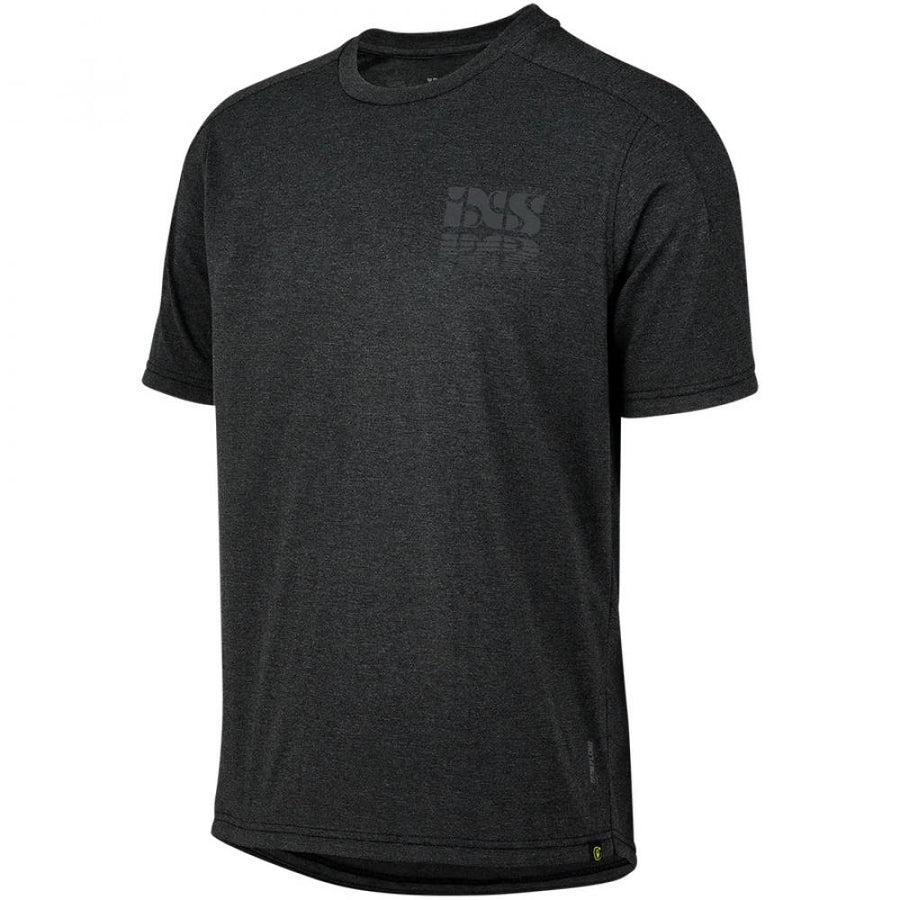 IXS Sports Division iXS Flow Kids Mirror Tech Tee KL black - funktionelles Kids-Bikeshirt
