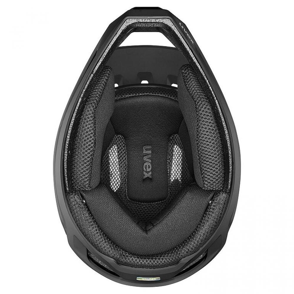 uvex RAVAGE Fullface MTB-Helm black-grey matt 52-55cm - Hardshell, COOLMAX®, 12 Lüftungen, ASTM F1952