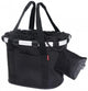 KLICKfix Fahrradkorb Fahrradtasche Bikebasket Reisenthel schwarz 28x26x35 cm