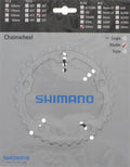 SHIMANO Kettenblatt FC-2350 34 Zähne Silber - präziser Antrieb für Rennrad und Fitnessbike