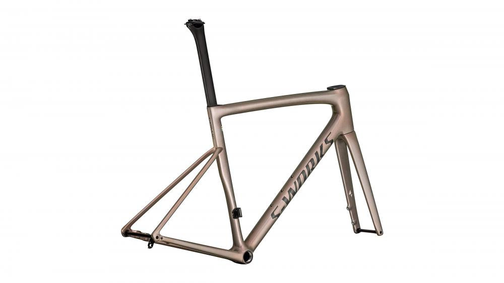 Specialized Tarmac SL8 SW Rahmenset - Chameleon Red Gold/Sil Dust/Met Obsidian - Größe 61