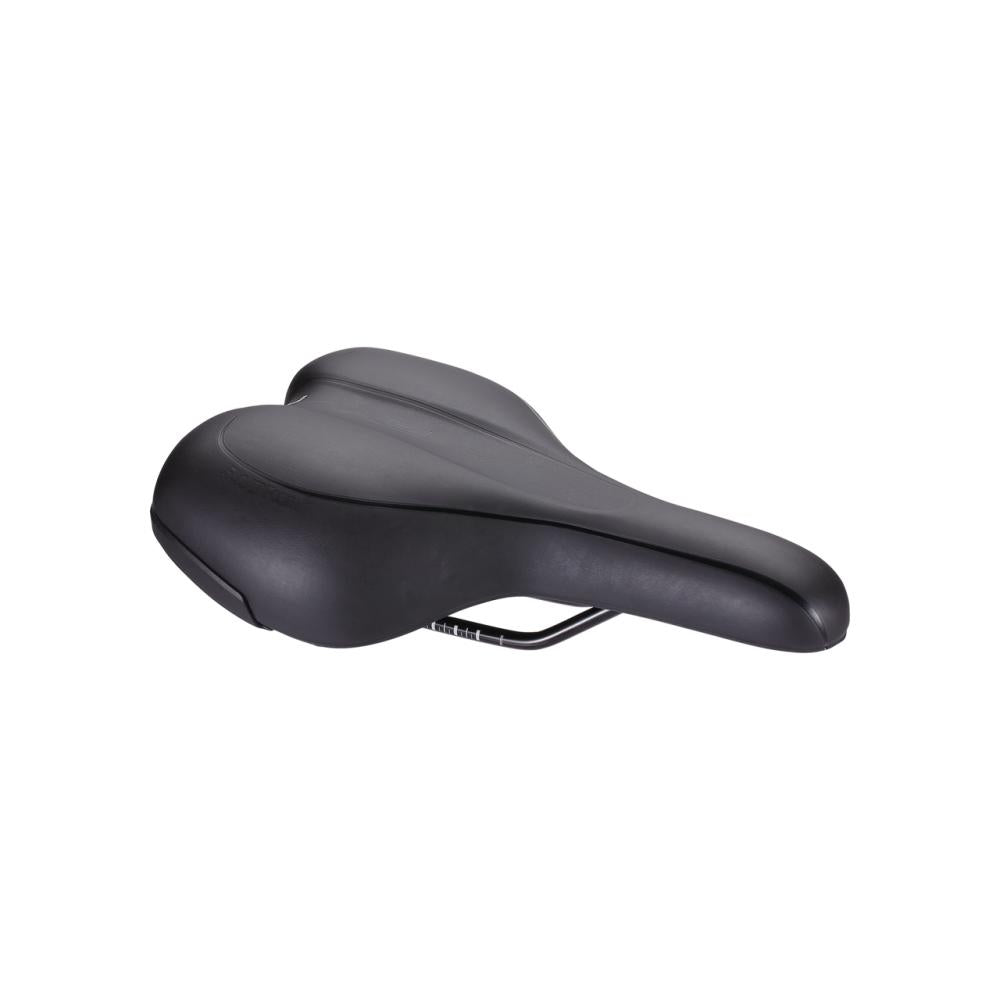 BBB Cycling Sattel Meander Active 170mm schwarz - komfortabler Trekkingsattel für aktive Sitzposition