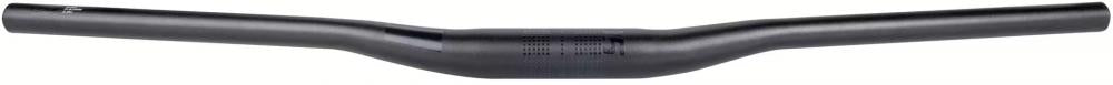 Schwarzer Contec Moab 35 Fahrradlenker, 35mm Klemmung, 720mm breit, 15mm Rise, 9° Biegung.