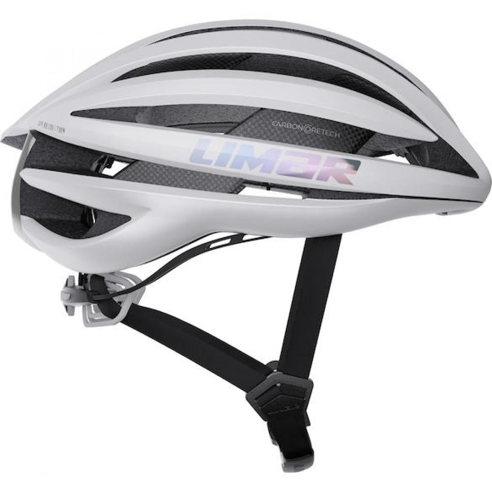 Limar Air Pro + Mips Iridescent L Weiß - aerodynamischer High-End-Rennradhelm