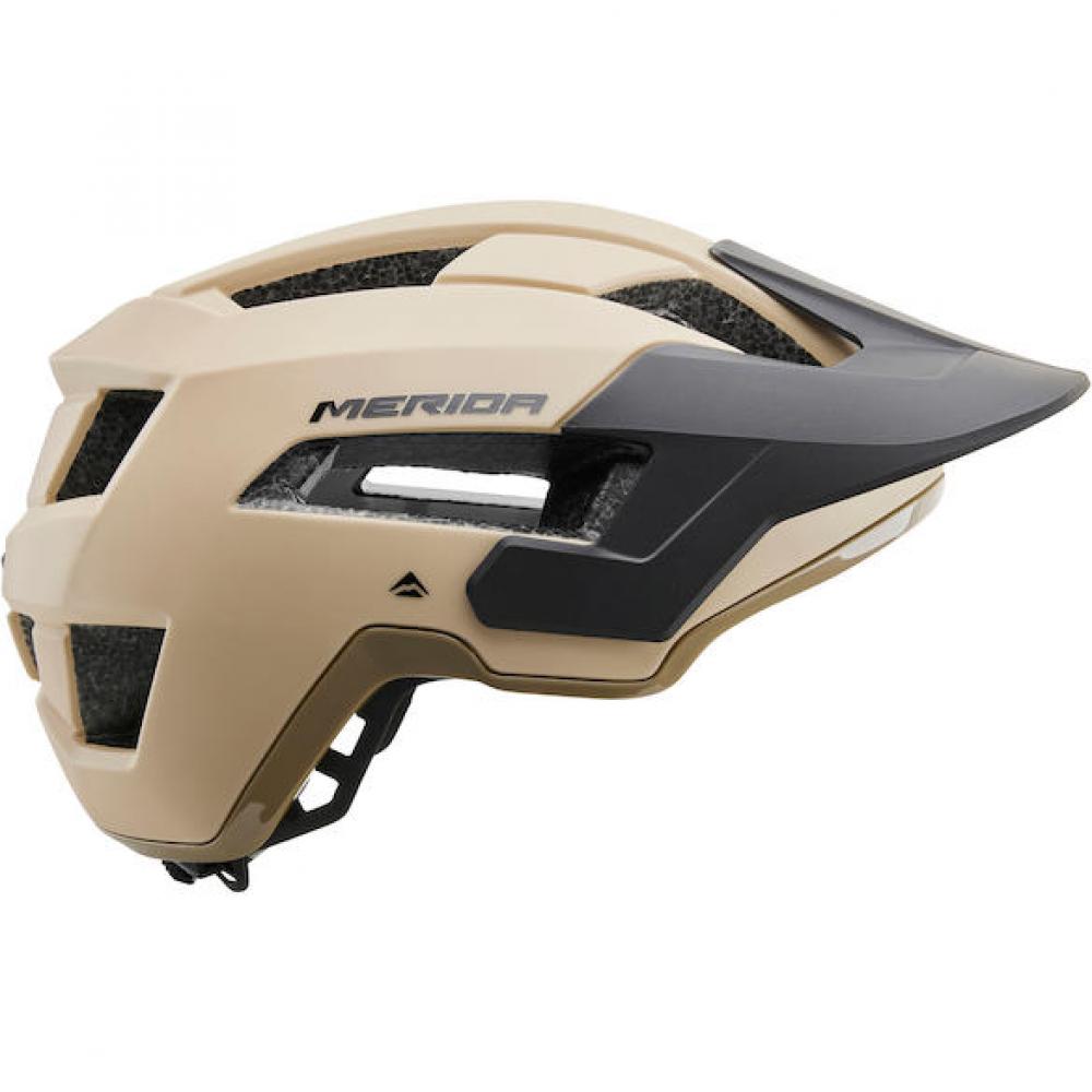 Merida Helm Northshore sand 58-62 cm Sand - sicherer All-Mountain & Trail Fahrradhelm