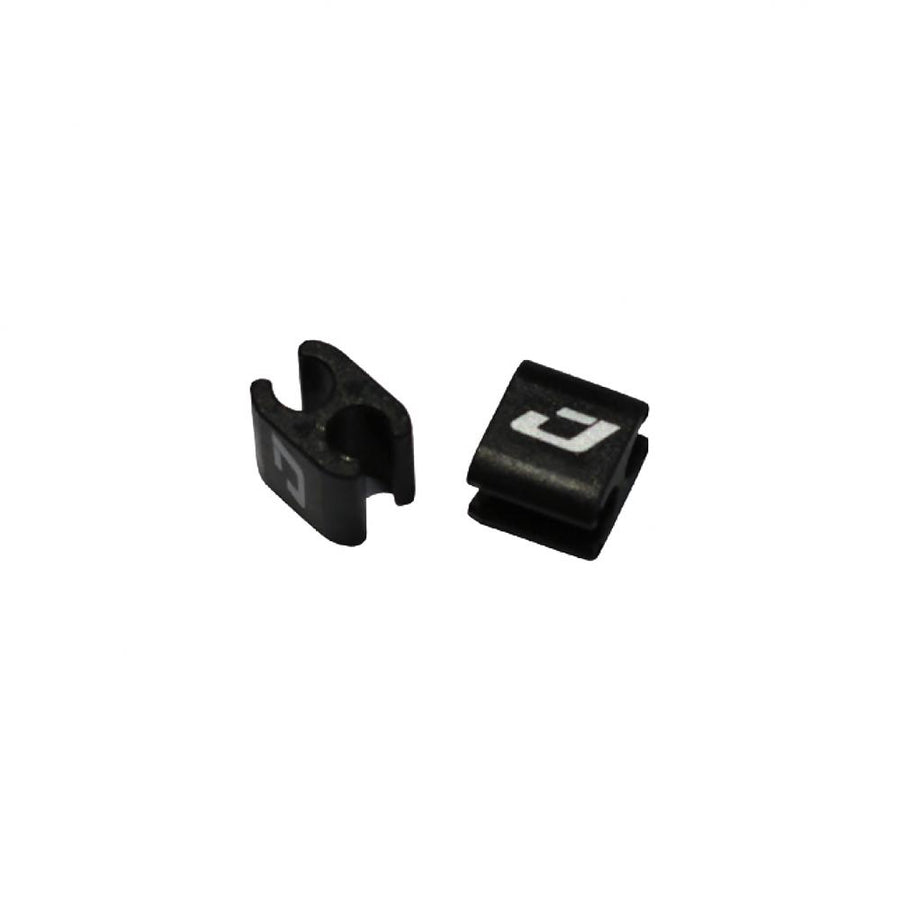 Jagwire Kabelverbinder Wire Hook 4,0/4,0 mm Schwarz - sauberes Cockpit ohne Kabelklappern