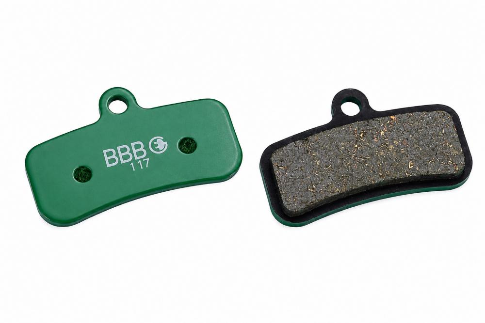 BBB DiscStop E-Bike BBS-55E Bremsbeläge organisch grün