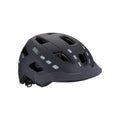 BBB Cycling BBB Helme District Led ML 54-60 matt schwarz - sicherer City-Fahrradhelm mit LED