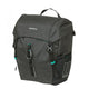 Basil Gepäckträgertasche Discovery 365D MIK Hooks Einzeltasche 9 Liter - wasserabweisend - mit Regenhülle Karabiner Schultergurt & Klettbefestigung