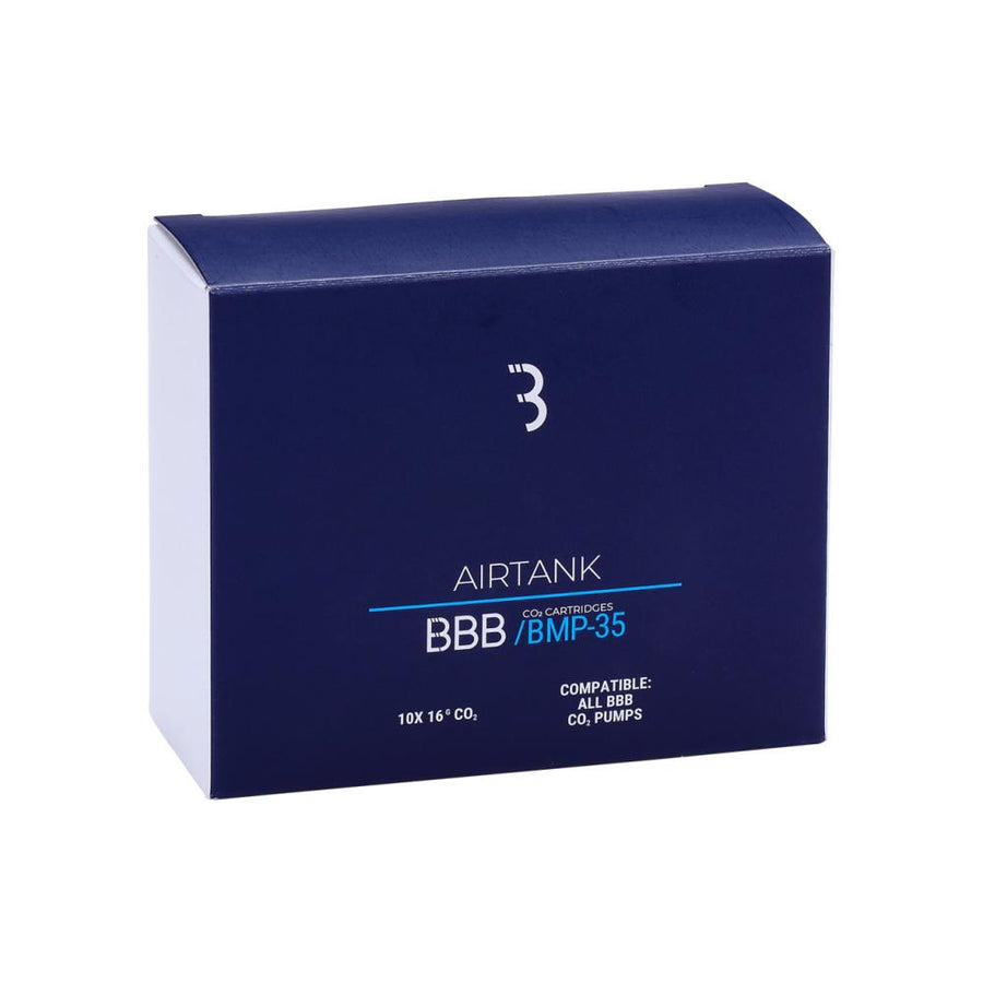 BBB Cycling BBB Cartidges Co2 Airtanks (10) silber - schnelle CO2-Nachfüllkartuschen