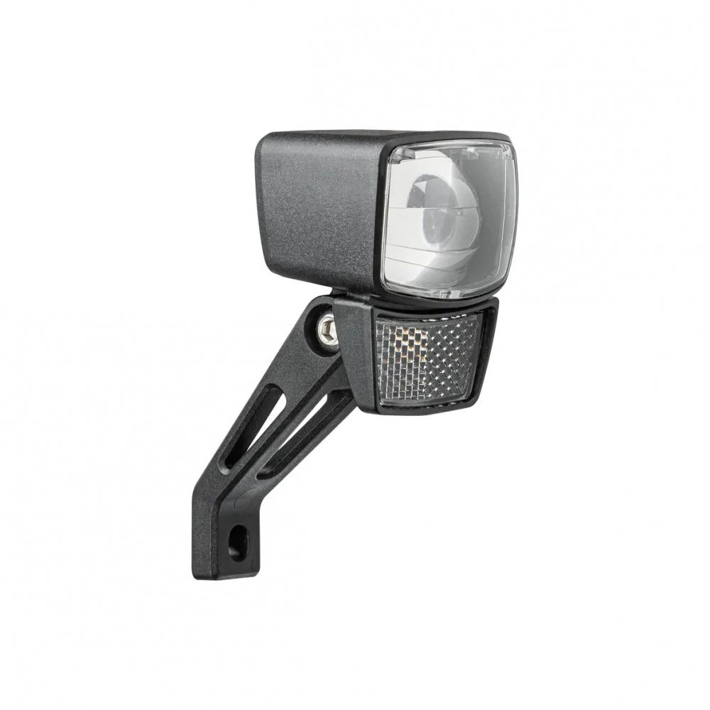 AXA Nxt 30 Dynamo Steady LED Frontlicht - 30 Lux Fahrradlampe mit Standlichtfunktion