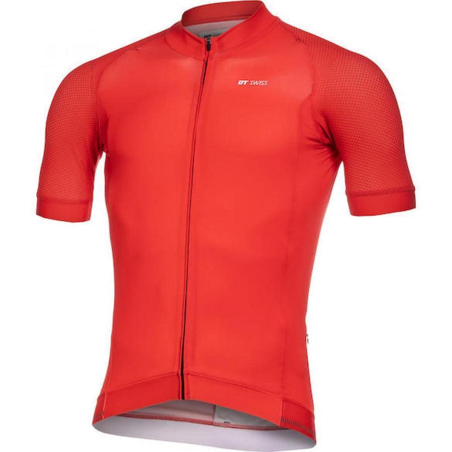 DT Swiss Trikot New Road rot L Rot - leichtes, atmungsaktives Bike-Trikot