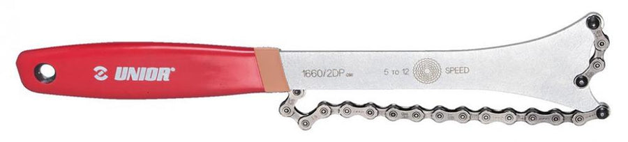 Unior Demontageschlüssel rot 6-12 Gang 1660/2DP-US
