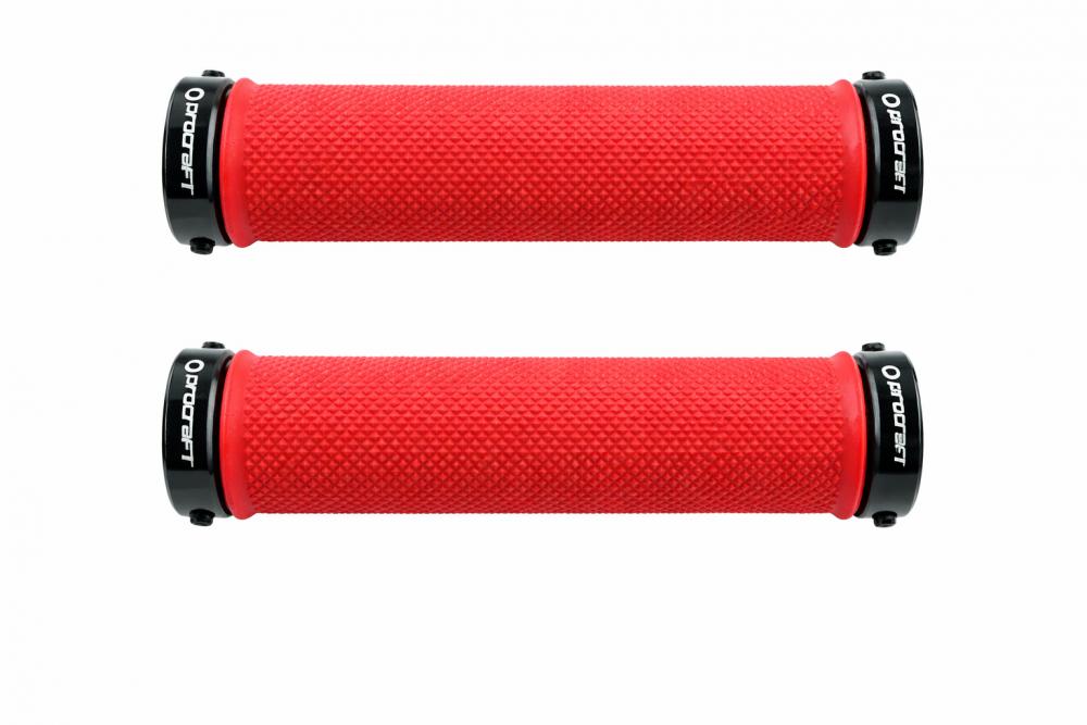 Procraft Lenkergriff Freeride 145 mm rot - komfortabler Schraubgriff für Trail & Enduro