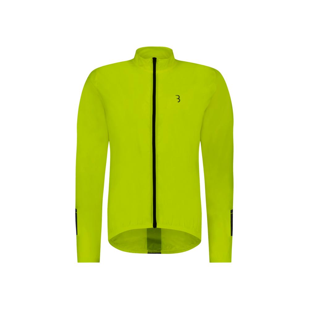 BBB Cycling BaseShield BBW-148 Fahrradjacke XXL neon gelb - leichte, winddichte Regenjacke