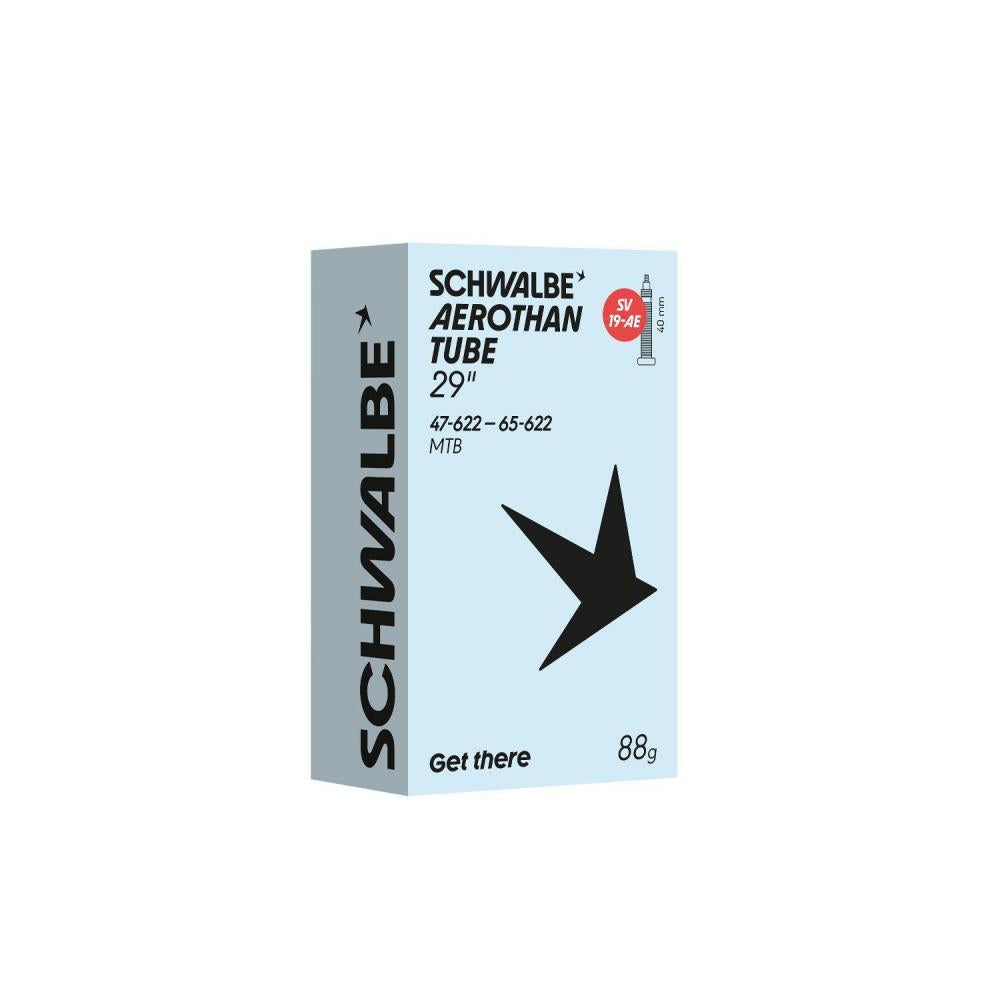 Schwalbe Aerothan SCV19 Schlauch 28/29 Zoll (47/65-622) 40mm Presta Ventil - extrem leicht & pannensicher - Fahrradschlauch