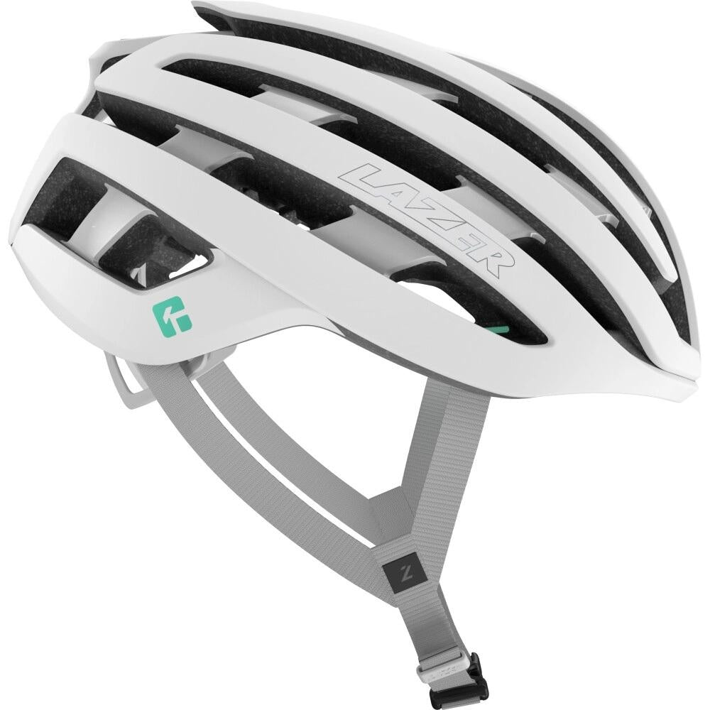 LAZER Z1 KinetiCore Rennradhelm - matte full white S - extrem leicht & top belüftet