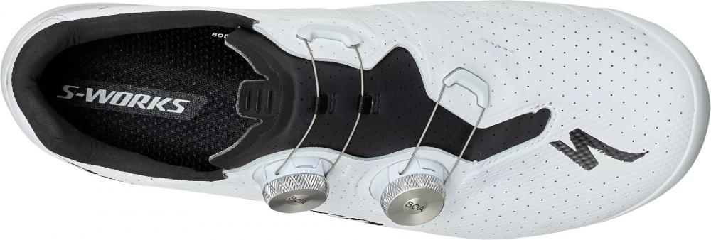 Specialized S-Works Torch Road Rennradschuh Weiß Team Größe 44 - Profi-Performance für maximale Kraftübertragung