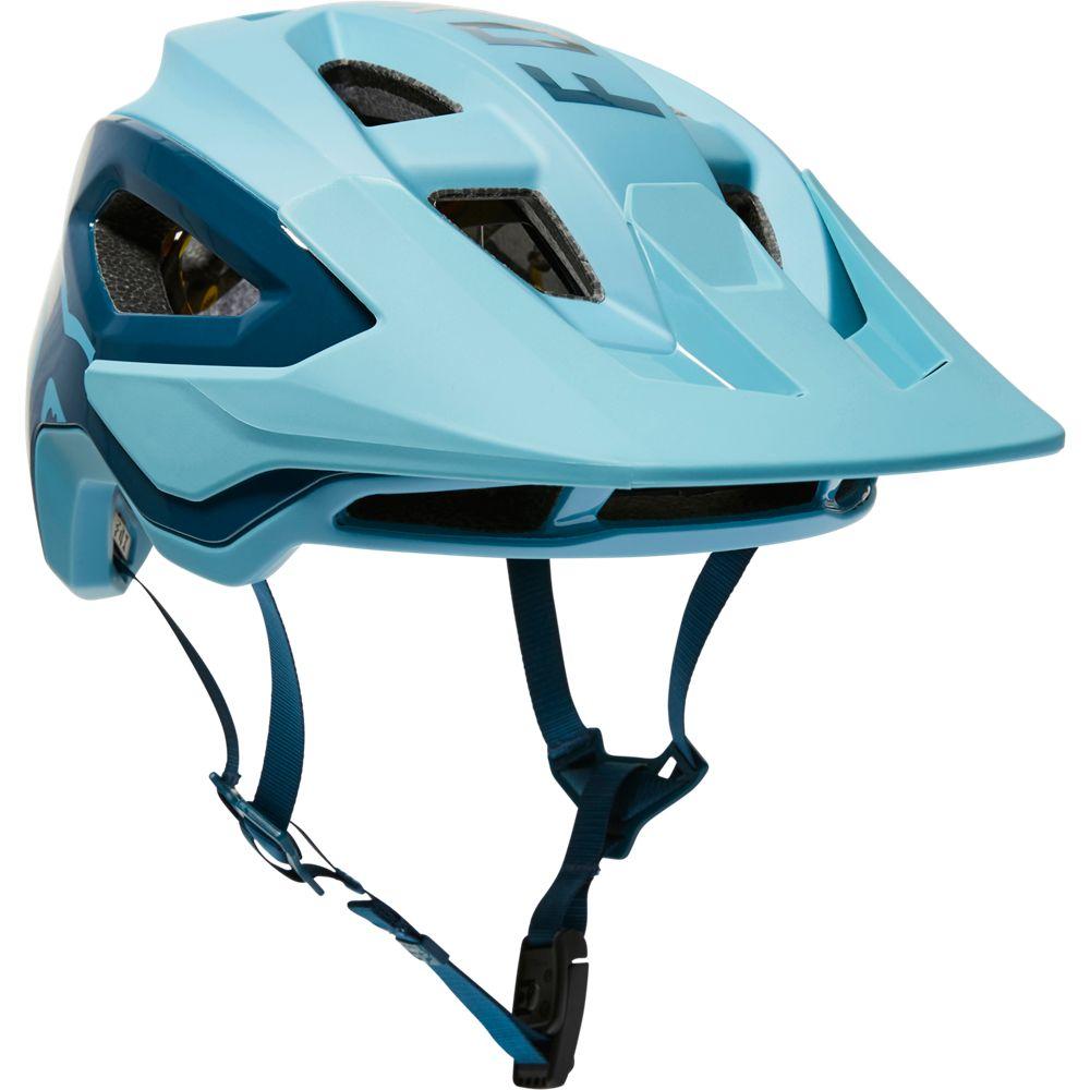 Fox Speedframe Pro CE Trail Helm Sulphur Blue Größe M