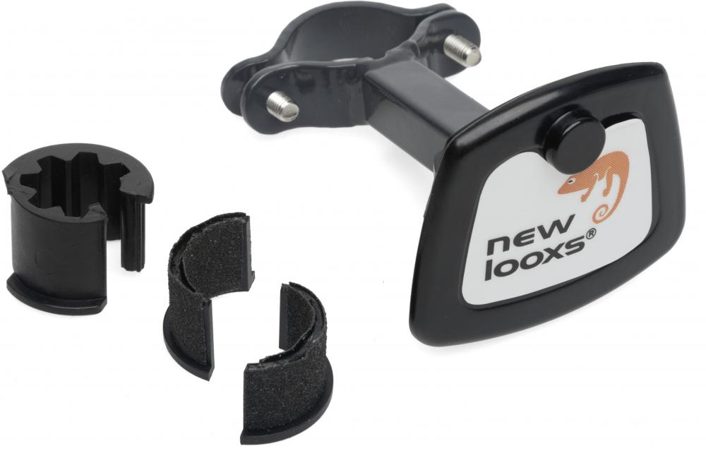 New Looxs Halterung Smart-Lock-System Universalgröße - sichere Korbbefestigung am Gabelschaft