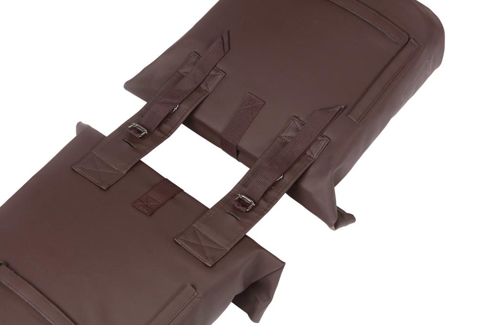 Basil Doppelpacktasche City roasted brown 12x29x30 cm 28 bis 32l