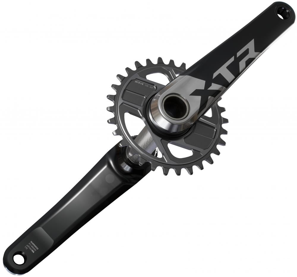 SHIMANO Kurbelarmset XTR FC-M9200 165mm - leichte High-Performance XC-Kurbel