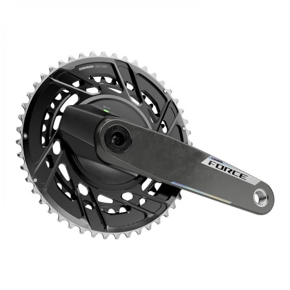SRAM Kurbelgarnitur Quarq Force E1 175 mm 46-33T - Präziser AXS Powermeter für maximale Performance
