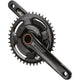 FSA Leistungsmesskurbel Powerbox Road Alloy 1x 175 mm Schwarz - präzise Wattmessung für Rennrad