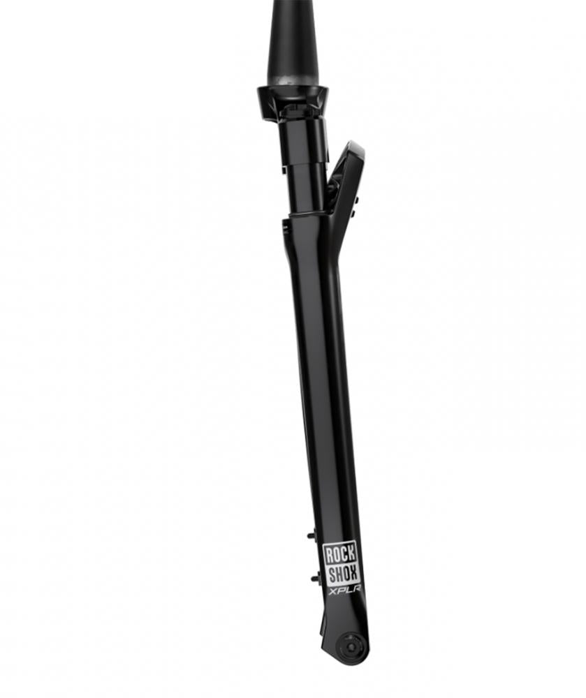 ROCKSHOX Federgabel Rudy Ultimate Race Day 2 - 700C, 12x100 mm Steckachse, 30 mm Federweg, 45 mm Offset, gloss black, leichte Gravel- und XC-Gabel